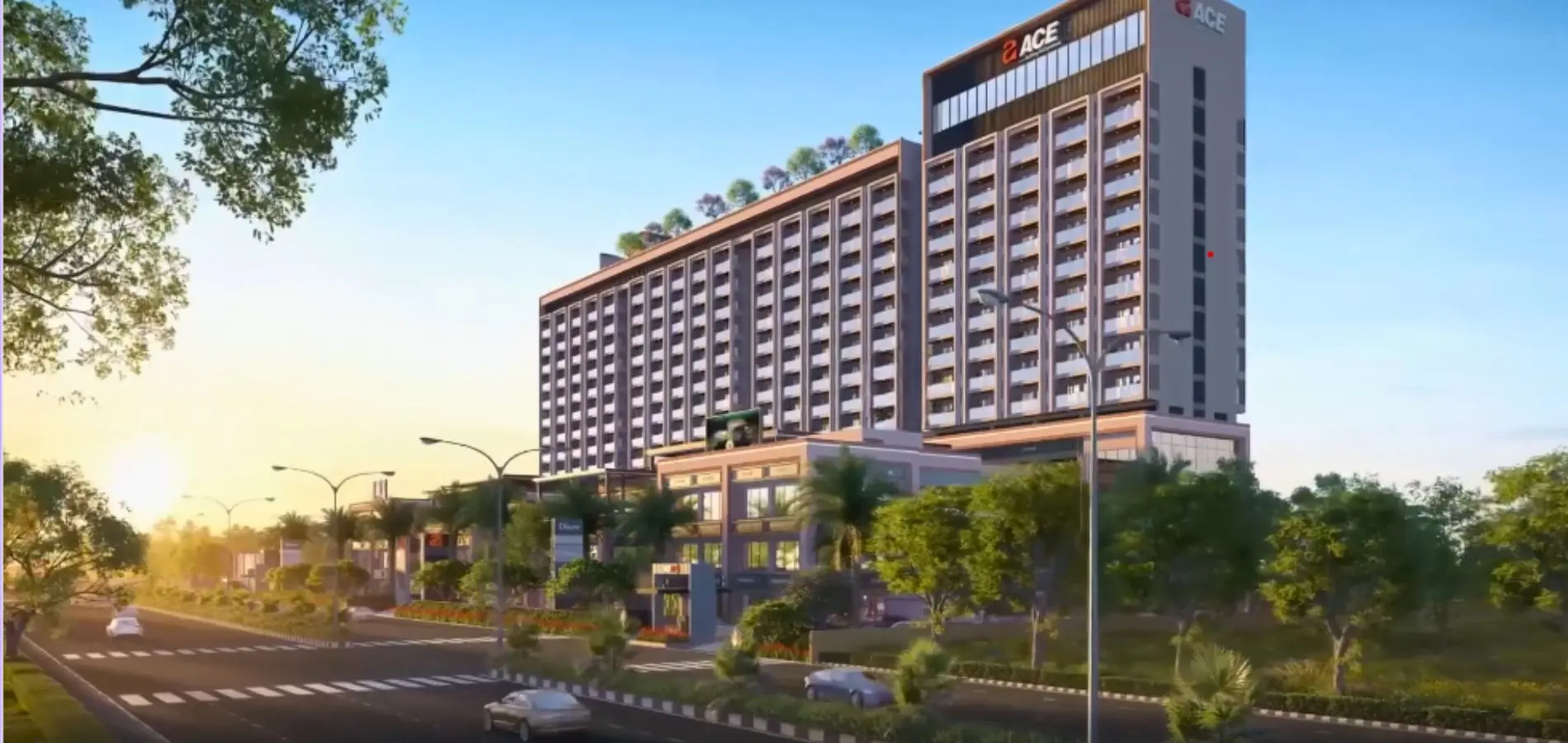 Ace Edit Studio Apartment/Retail Shops